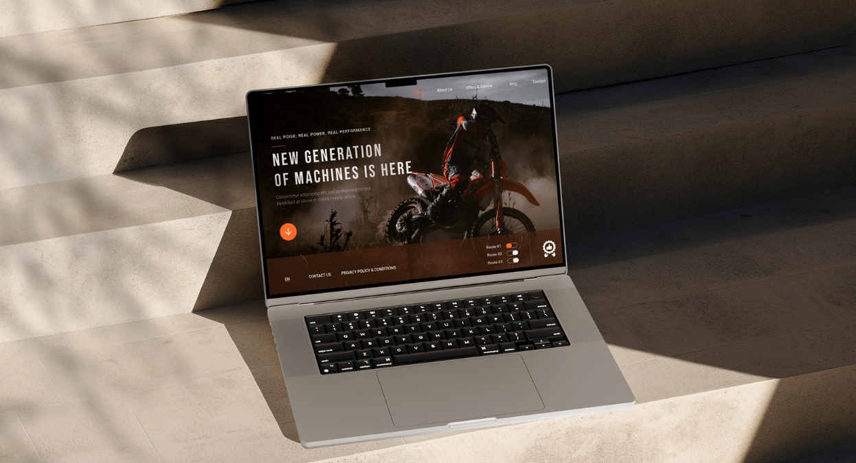 Motorcycle Company Website